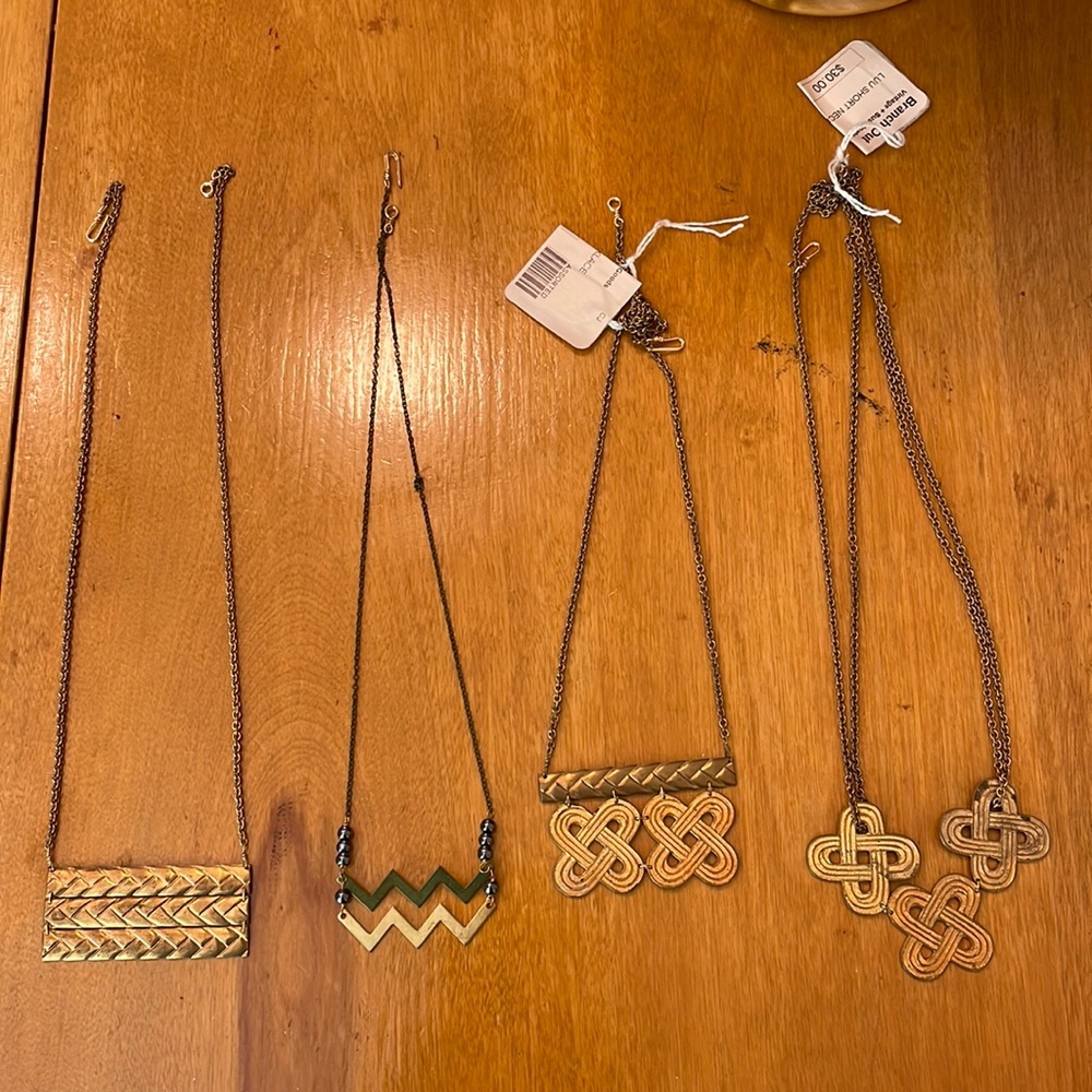 Handmade vintage charm necklaces